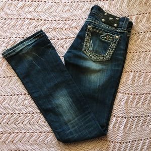 Miss Me Signature Rise Boot cut jeans